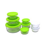 16 Piece Glass Food Storage Bowls