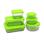 12 Piece Glass Food Storage Bowls