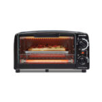 4 Slice Toaster Oven, Black