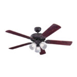 52" LED Vintage Ceiling Fan