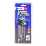 HEX KEY BALL END LONG 9PC SAE