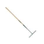 Rake, Asphalt, Wood Handle