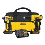 2 Tool DRILL/DRIVER & IMPACT DRIVER Combo