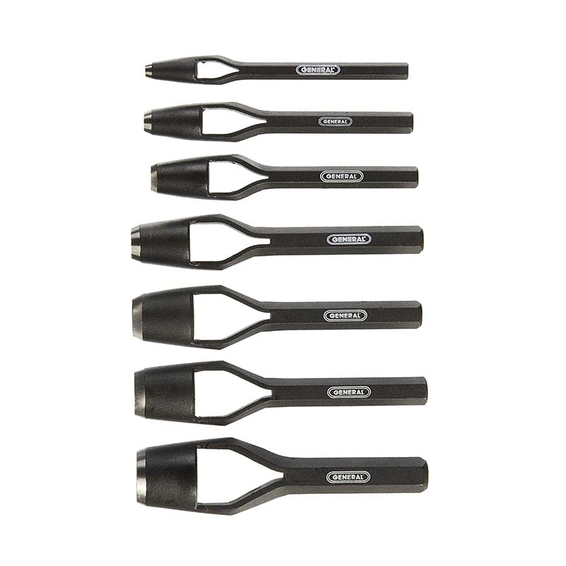 GEN-1271ST.jpg Arch Punch Set 1/4"-1" 7Pc - Image 1