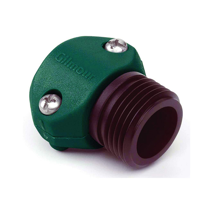 GIL-801134-1002.jpg Gilmour Plastic Male Hose Coupling 5/8'' & 3/4'' (01M) - Image 1
