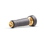 Rubber Grip Straight Nozzle, Brass, Adjustable Spray(528)