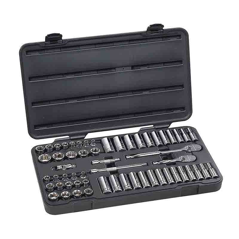 GW-80550.jpg Socket Set Sae/Metric 3/8Dr 57Pc - Image 1