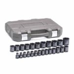 Socket Set 1/2Dr 25Pcs Metric Impact