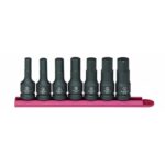 Socket Set Hex 7Pcs Sae Impact