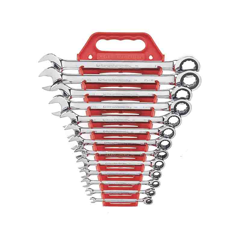 GW-9312.jpg Wrench Combination Set 12Pcs 3/8-1" - Image 1