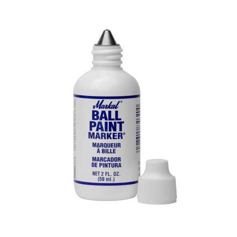 MAR084620.jpg Metal Marker Bottle (White) - Image 1