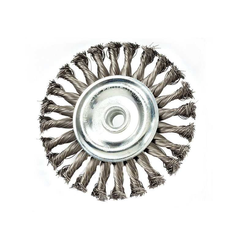 MEC-186530.jpg Wire Wheel 6" X 5/8" Knotted Cs - Image 1