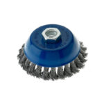 Cup Brush  4" Knotted Ss