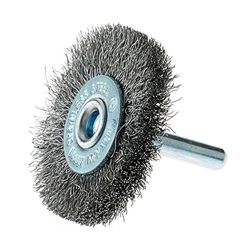 MEC182030B.jpg Wire Wheel 2" X 1/4" Crimped Ss - Image 1