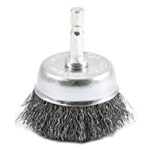 Cup Brush 2" X 1/4" Crimped Ss