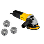 ANGLE GRINDER 4 1/2" WITH 3 DIAMOND DISKS
