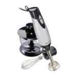 Hand Blender With Wand, Whisk & Chopping Bowl