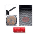 Signature Titanium Nonstick 12 Piece Cookware Set Grey - Image 3