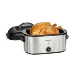 22 Quart Electric Roaster Oven Stainless Steel
