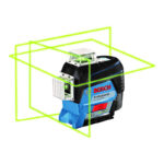 360⁰ Connected Green-Beam Three-Plane Leveling and Alignment-Line Laser