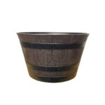 15.5” Whiskey Barrel Planter