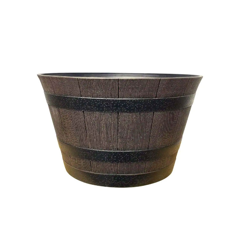 163399-HDR-055433 15.5” Whiskey Barrel Planter - Image 1