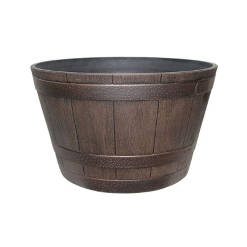 HDR-005063 16” Whiskey Barrel Planter - Image 1