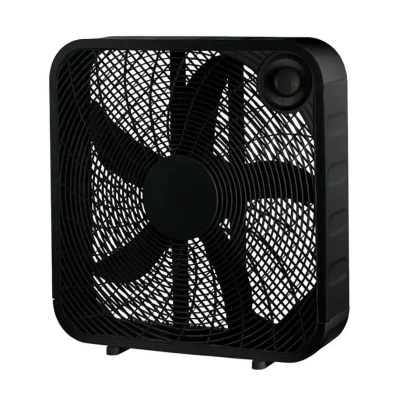 218061 20-Inch Box Fan, Black - Image 1