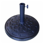 Four Seasons Courtyard 18” Umbrella Base Black
