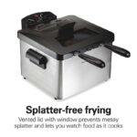 4.5L/19 Cups 2 Basket Professional-Style Deep Fryer - Image 2
