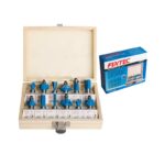 12 Piece 1/2" Router Bits Set