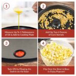 6-Quart Stainless Steel Stirring Speed Popcorn Popper - Image 2
