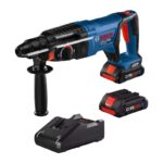Bosch Bulldog Core 18V EC Brushless SDS-Plus 1 Inch Rotary Hammer Kit