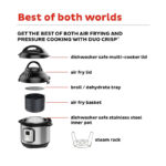 8 Quart Instant Pot Duo Crisp & Air Fryer - Image 3