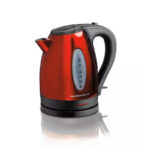 7.2-Cup Red Stainless Steel Electric Kettle