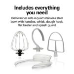 7 Speed Stand Mixer 4 Quart Rose - Image 3